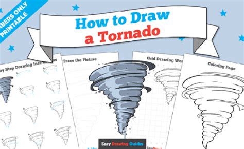 How To Draw A Tornado Really Easy Drawing Tutorial Drawing Tutorial ...