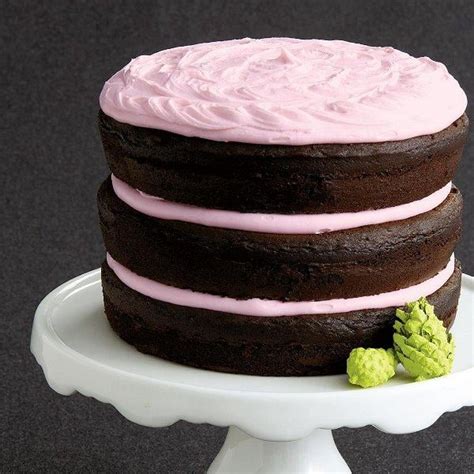 Chocolate Cake With Pink Vanilla Frosting Recipe Chatelaine