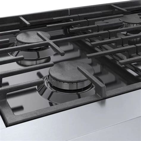 Bosch 30 Gas Cooktop In Stainless Steel Nfm
