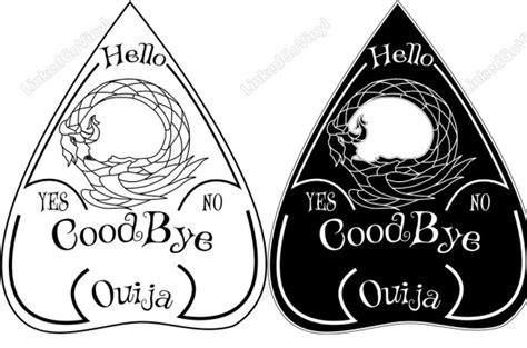 Ouija Spirit Board Game Free Svg Cut File Linkedgo Vinyl