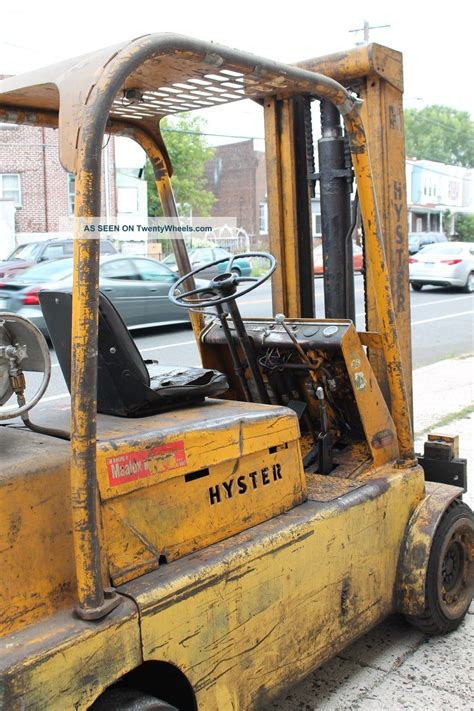 Hyster S100b 10 000 Lb Forklift