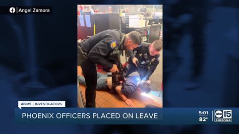 Two Phoenix Police Officers Placed On Leave After Viral Arrest Video