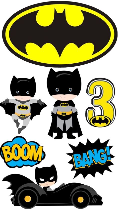 Topo De Bolo Batman Em 2020 Bolo Batman Topper De Bolo Batman | Images ...