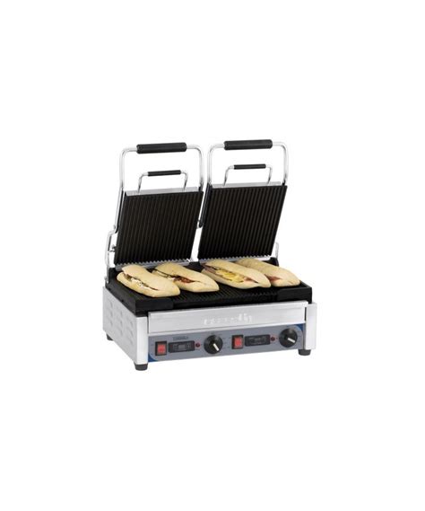 Grill Panini Lectrique Professionnel Double Premium Rainur E Rainur E