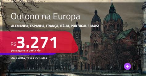 Outono Na Europa Passagens Para O Outono Na Alemanha B Lgica Espanha