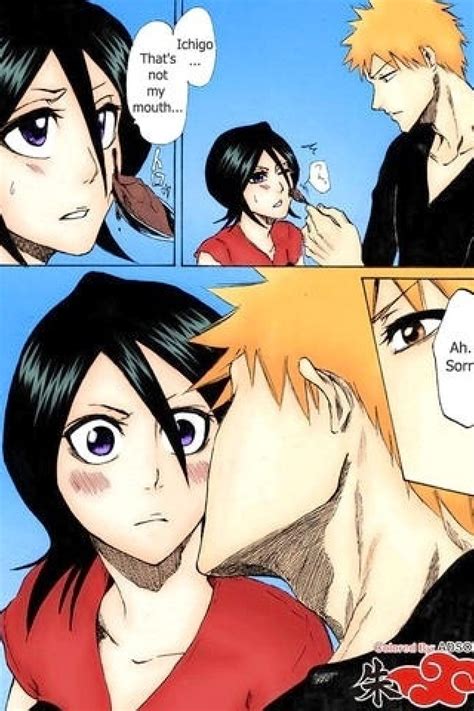 Rukia X Ichigo And Everyone Knows He Did That On Purpose D Bleach