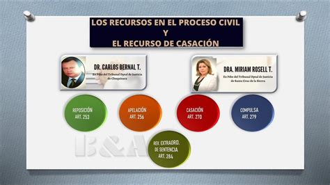 Los Recursos en el Proceso Civil y El Recurso de casación