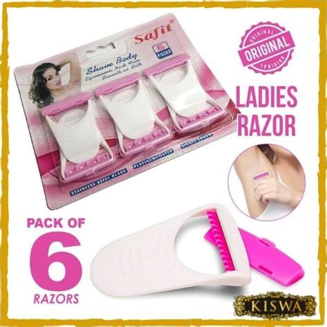 Buy Shave Body Safety Razors For Women -Pack of 6 online at Kiswa.pk