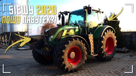 Nowy nabytek Fendt 720 vario w gr Duma Siew pszenżyta 2020