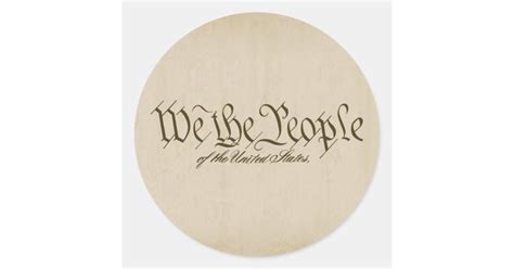 We The People Stickers | Zazzle