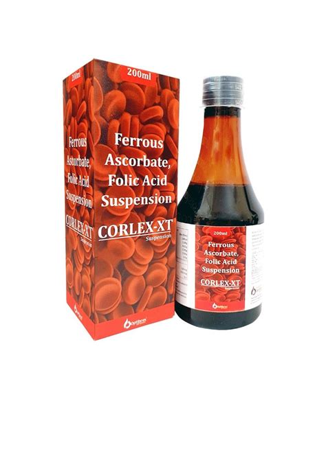 Ferrous Ascorbate Folic Acid Suspension Ml At Rs Piece In