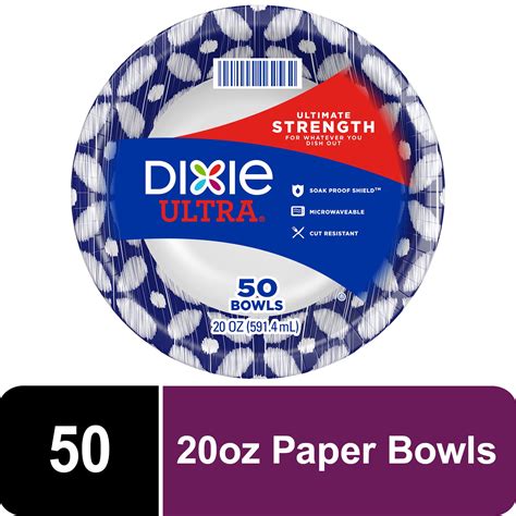 Great Value Everyday Disposable Paper Bowls 10 Oz 70 Count