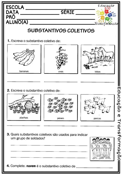 Substantivo Coletivo Artofit