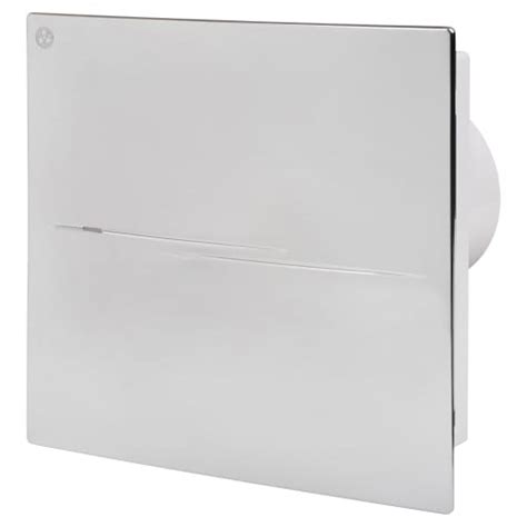 Blauberg Calm Design Bathroom Extractor Fan With Timer Chrome