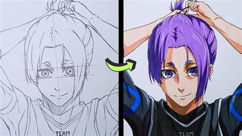 How To Draw Reo Mikage Bluelock Youtube