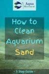 5 Steps On How To Clean Aquarium Sand | Aqua Movement