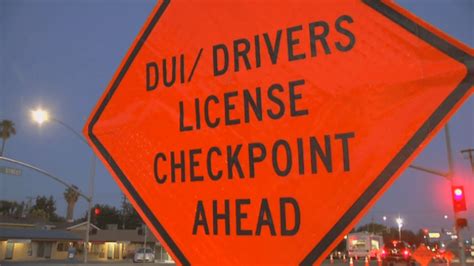 10 Drivers Arrested For Dui At Checkpoint At Wishon And Hedges In Fresno