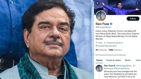 Netizens Suspect Shatrughan Sinhas Twitter Might Have Been Hacked Heres Why Buzz News Zee