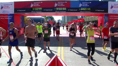 Chicago Marathon Finish Line 5: 3:49:11 – NBC Chicago