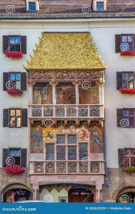 View Of The Famous Golden Roof In Innsbruck Editorial Stock Image