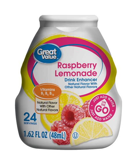 Great Value Raspberry Lemonade Drink Mix 162 Fl Oz