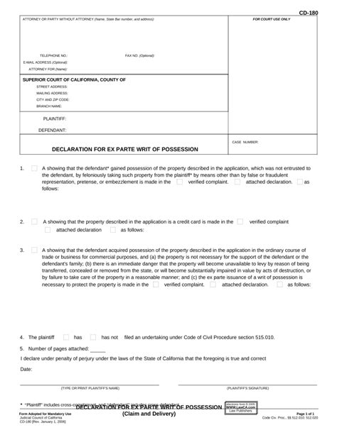 California Ex Parte Application Complete With Ease AirSlate SignNow