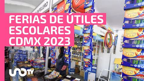 Ferias De Tiles Escolares En Cdmx D Nde Y Cu Ndo Ser N Youtube