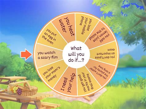 Yi Speaking First Conditional Spin The Wheel