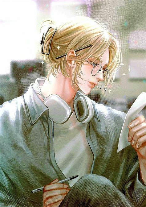 ˋˏ ┈┈┈┈ Handsome Anime Guys Long Hair Drawing Boys Colored Hair