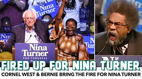 Cornel West And Bernie Bring The Fire For Nina Turner Youtube