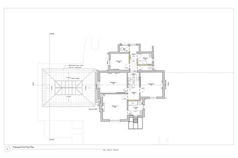 P Proposed First Floor Plan Rud Sawers Architects