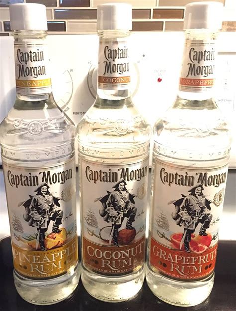 Cocktail Recipes Using Captain Morgan Pineapple, Coconut and Grapefruit Rum