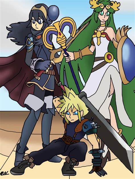 Lucinacloud And Palutena By Stevers77 On Deviantart