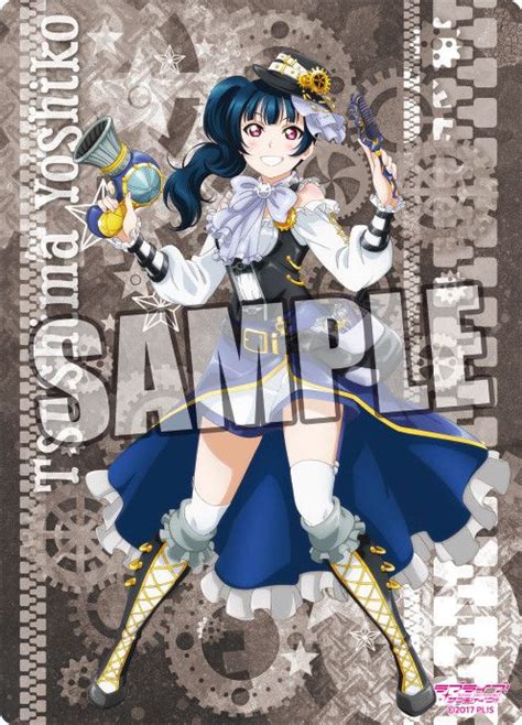 Love Live Sunshine B5 Clear Sheet Part 17 Tsushima Yoshiko Kyou