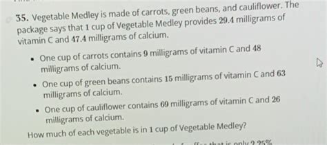 Solved A Identify Three Unknown Quantities And Choose