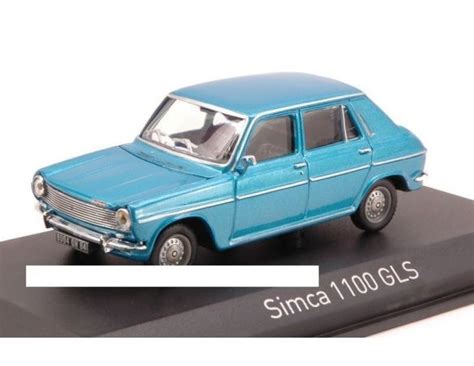 Norev Nv Simca Gls Metallic Blue Modellino