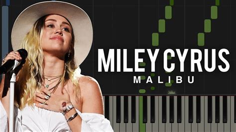 Malibu Miley Cyrus Piano Tutorial Youtube