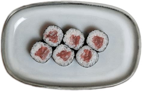 Hosomaki Spicy Maguro Maki Moshi Moshi Sushi Restauracja Japońska