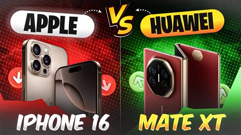 Huawei Mate XT Tri Fold Vs IPhone 16 Pro Max Apple Is Loosing Ground