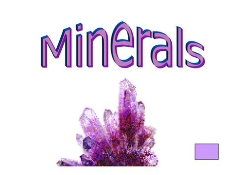 Ppt Minerals Powerpoint Presentation Free Download Id4287528