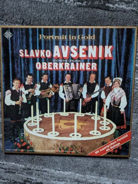 Slavko Avsenik Und Seine Original Oberkrainer Portrait In Gold Lp