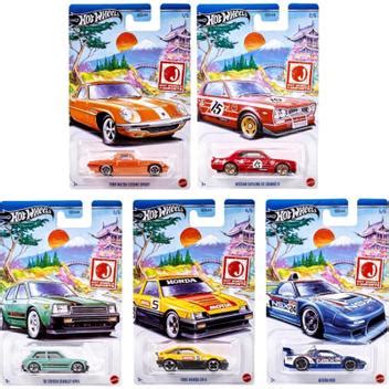 Hot Wheels Set Miniaturas Japan Imports Hwr B Carrinho De Brinquedo Magazine Luiza