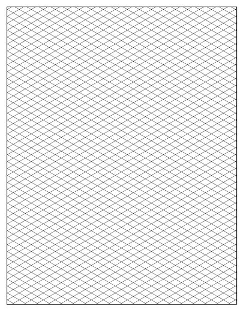 Printable Isometric Grid Paper