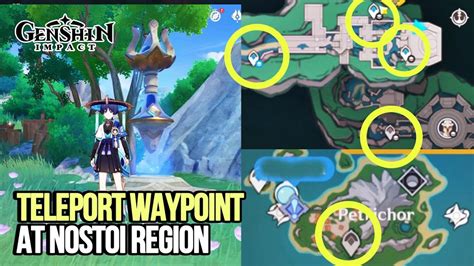 Teleport Waypoints Hidden At Nostoi Region Fontaine Genshin Impact