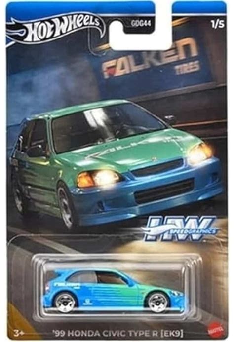 駿河屋 ホンダ シビック タイプR EK Hot Wheels テーマオートモーティブ スピードグラフィックス HRT ホットウィールhotwheels