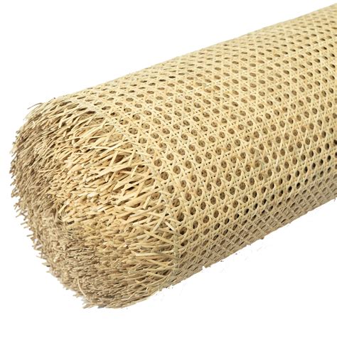 Lusydeco Width Rattan Cane Webbing Roll Hexagon Weave Pre Woven