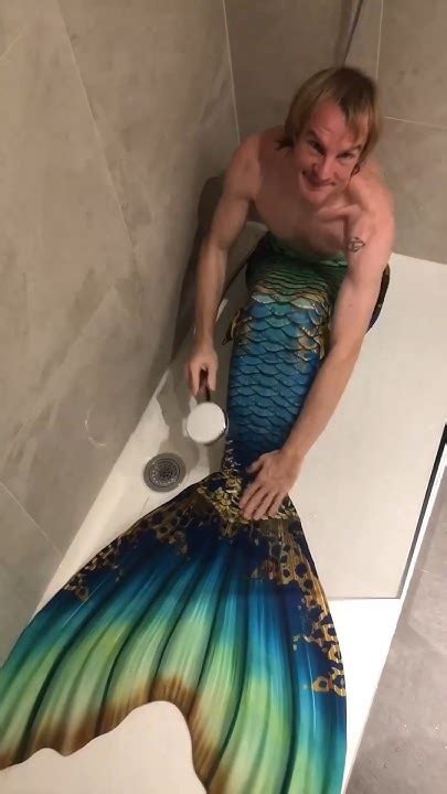 Merman Ariel‘s Other Shower Transformation 🧜‍♂️🚿 Merman Mermaid Transformation Youtube