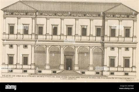 Palazzo De Ghigi Alla Lungara Architettura Del Famosissimo Balda Hi Res