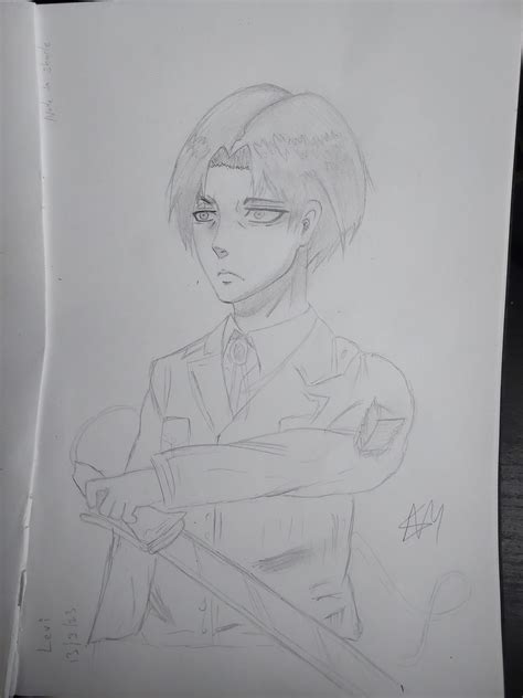 Levi Drawing : r/ShingekiNoKyojin
