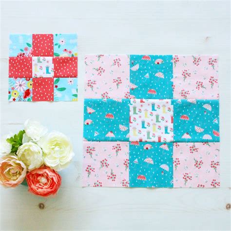 Easy Nine Patch Quilt Blocks Rbd Block Challenge Classic Quilt